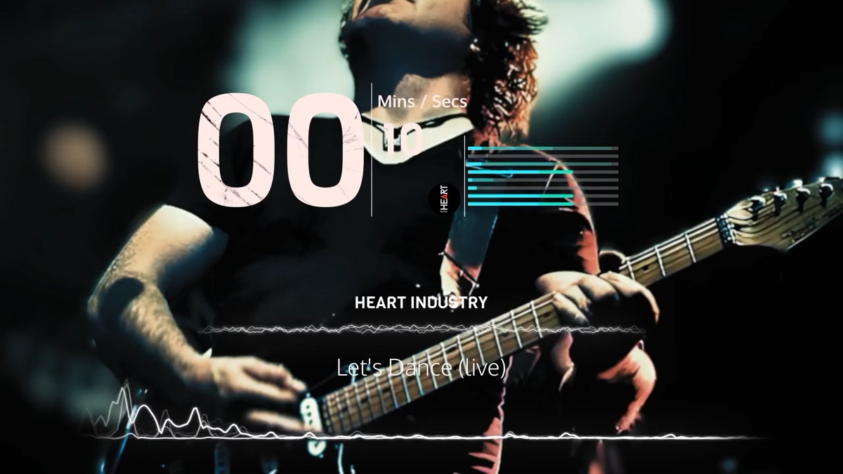 Let's Dance — Heart Industry live at Whistle Binkies, mixing desk recording
